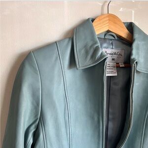 NWT Authentic Vintage Pamela McCoy Leather Jacket